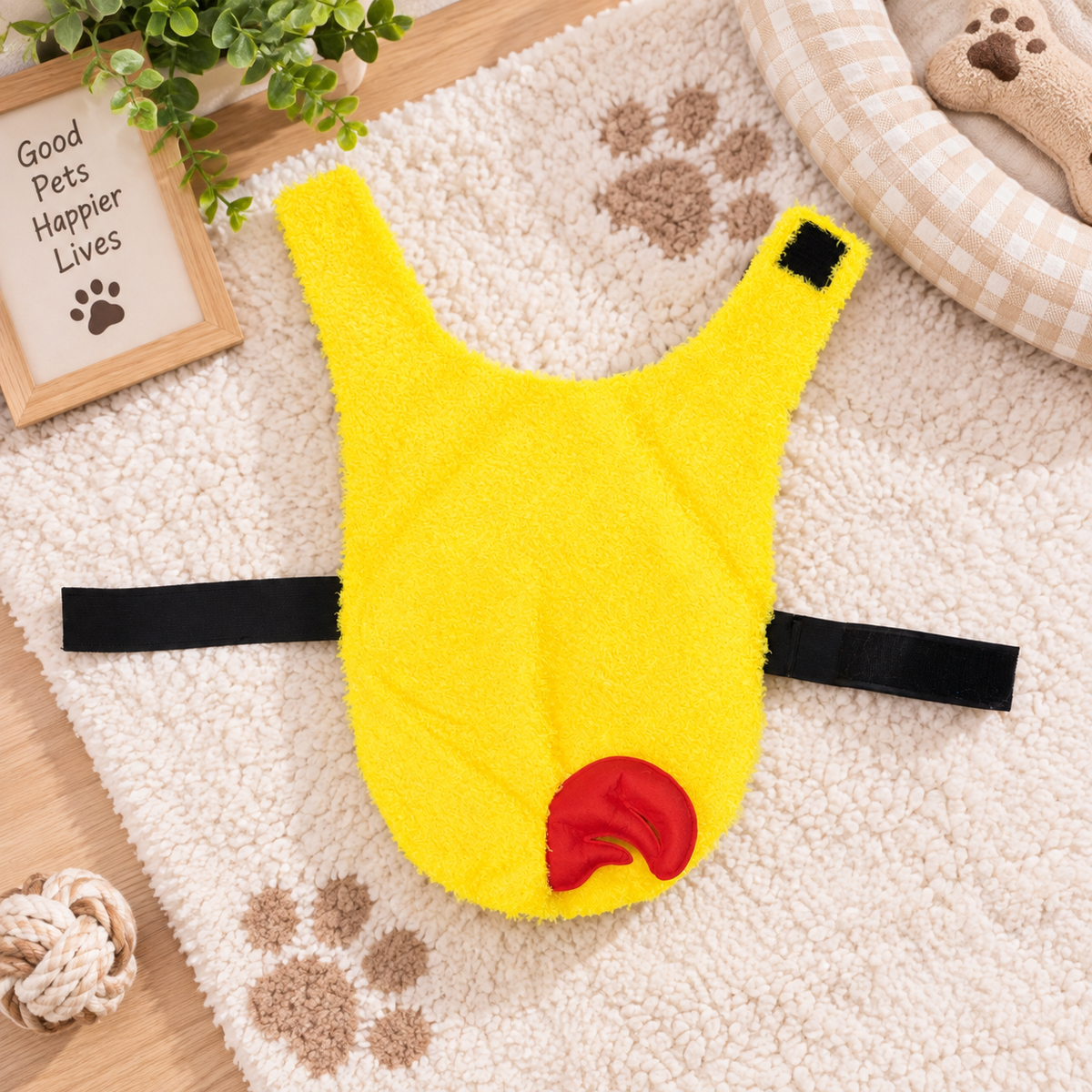 Yellow Chicken Pet Costume