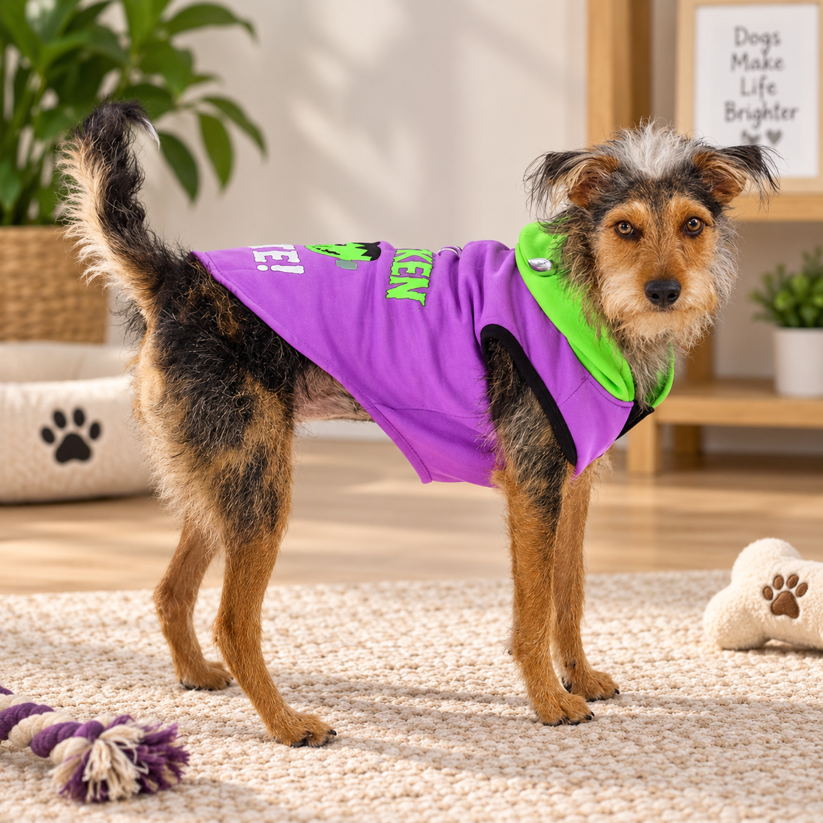 Frankenstein Halloween Pet Hoodie