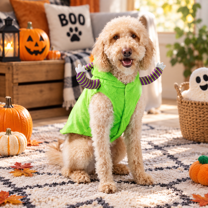 Green Monster Pet Costume